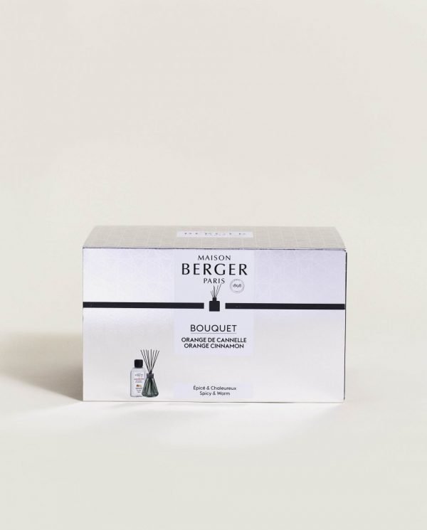 Bouquet Pyramide Vert Antique- Orange Cannelle - Afbeelding 5