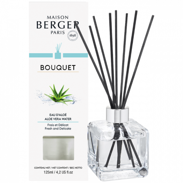Bouquet Parfumé Cube Eau D'aloé
