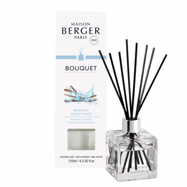 Bouquet Parfumé Cube Bois D'eau