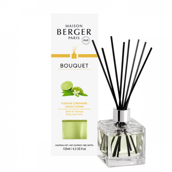 Bouquet Parfumé Cube Fleur De Citronnier