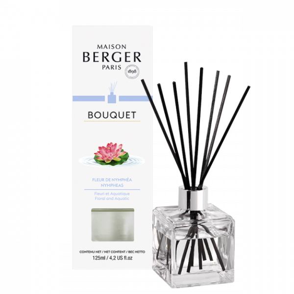 Bouquet Parfumé Cube Fleur De Nymphéa