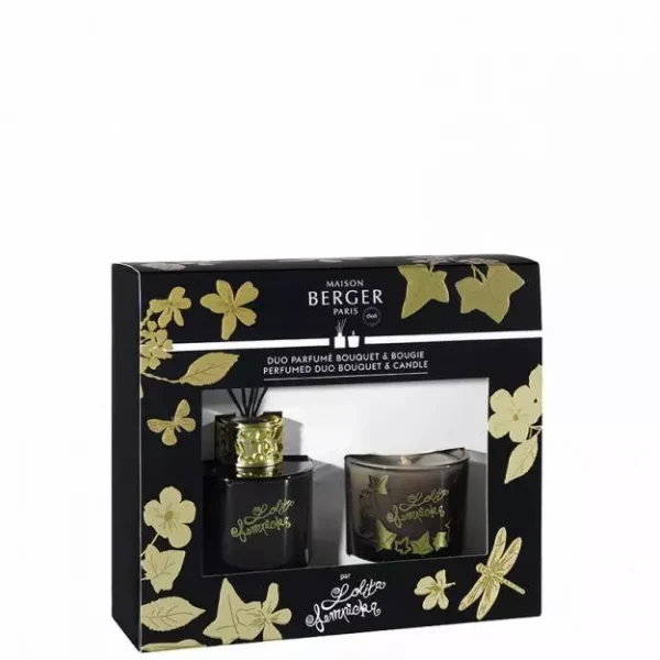 Duo Bouquet 80Ml+Bougie 80Gr Black Edition