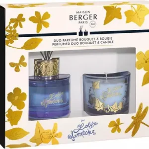 Duo Bouquet 80Ml+Bougie 80Gr Parme