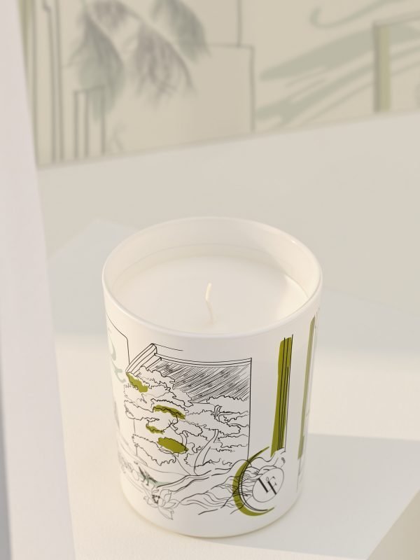 Jardin zen geurkaars 40h