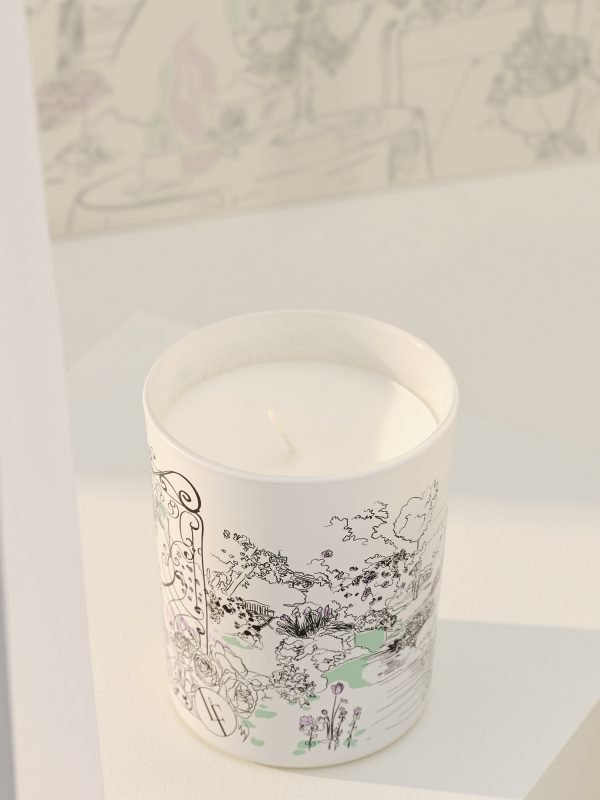 Jardin romantique geurkaars 40h