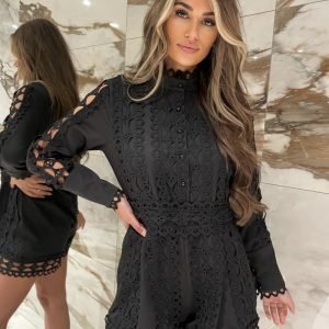 Whitney jumpsuite zwart