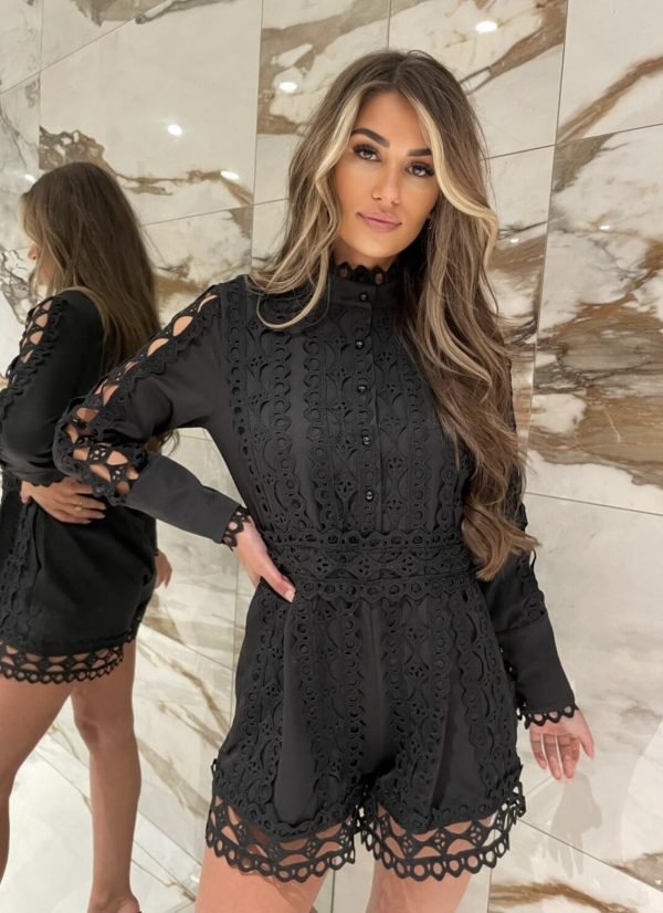 Whitney jumpsuite zwart