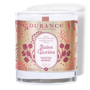 Frosted Berries houten lontkaars